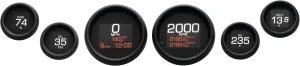 Dakota Digital MLX-8696-K MLX Series 6 Gauges Set