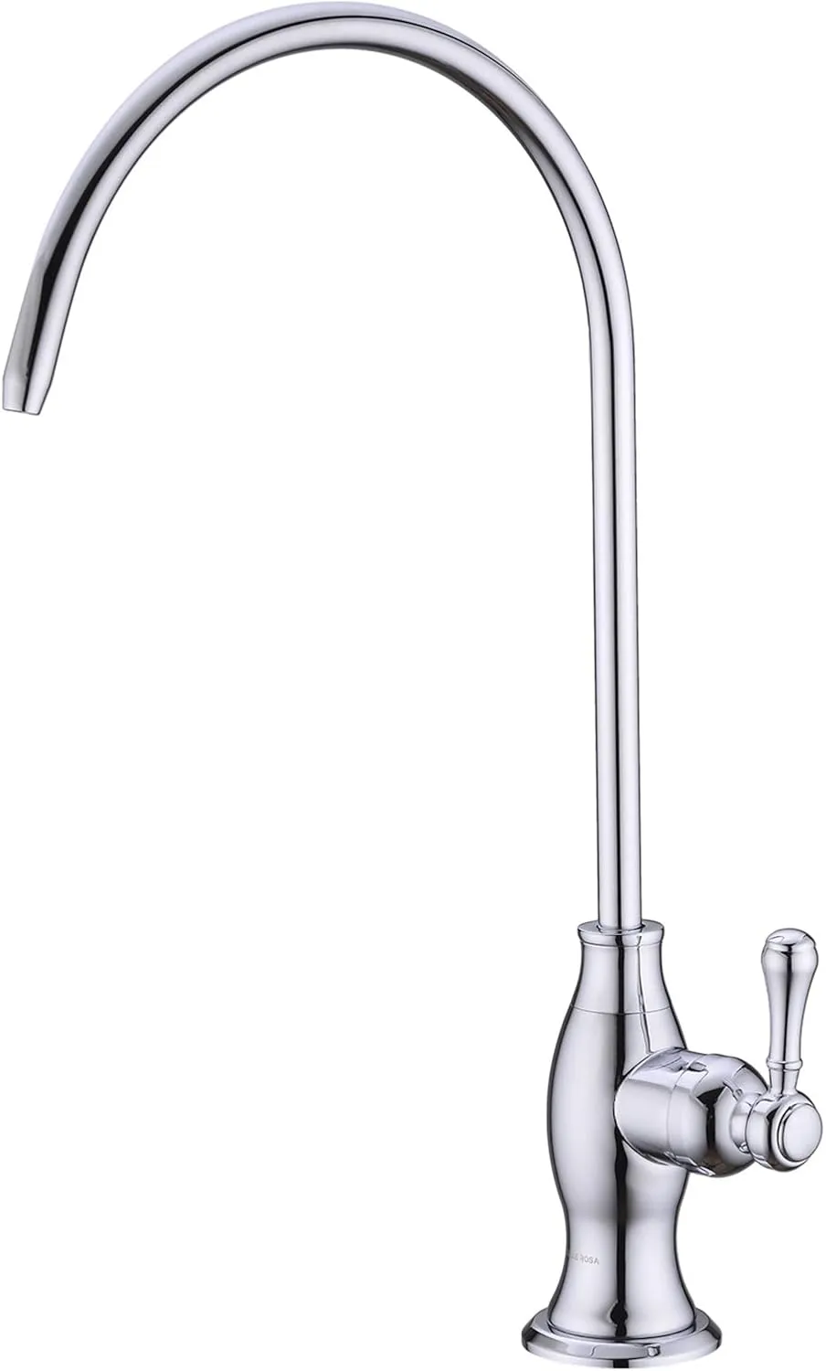 Delle Rosa Drinking Water Purifier Faucet, Commercial Water Filtration Faucet for Under Sink Water Filter System, Modern Best Brass Kitchen Bar Sink Drinking Water Faucet Chrome