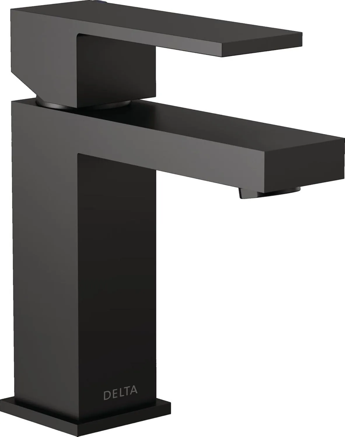 Delta 567LF-BLGPM-PP Modern Bathroom Faucet, 1.0 GPM Water Flow, Matte Black