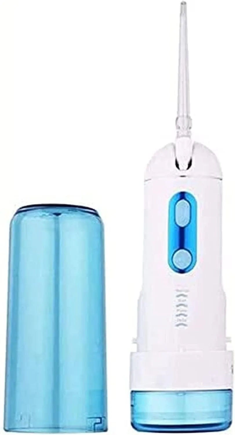 Dental Cleaner Home Intelligent Waterproof Teeth Cleaners US B Charging Cordless Portable Water Magnetic Adhesive Gloves Oral Irrigation Machine with 4 Cleaning Modes, 5 Jets, 200ml.