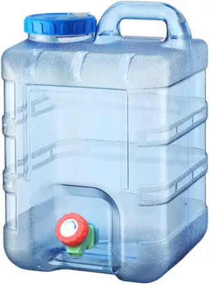 Didiseaon Water Jug Camping Water Container Jug: Gallon Sports Water Bottle - Camping Water Storage Carrier Drink Beverage Dispenser for Outdoor Hiking Picnic 10L Water Jug