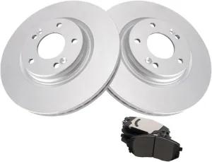 Disc Brake Rotor And Pad Set Kit Front Side Posi Ceramic Coated 58101J9A10 EHT1855H BKA24755