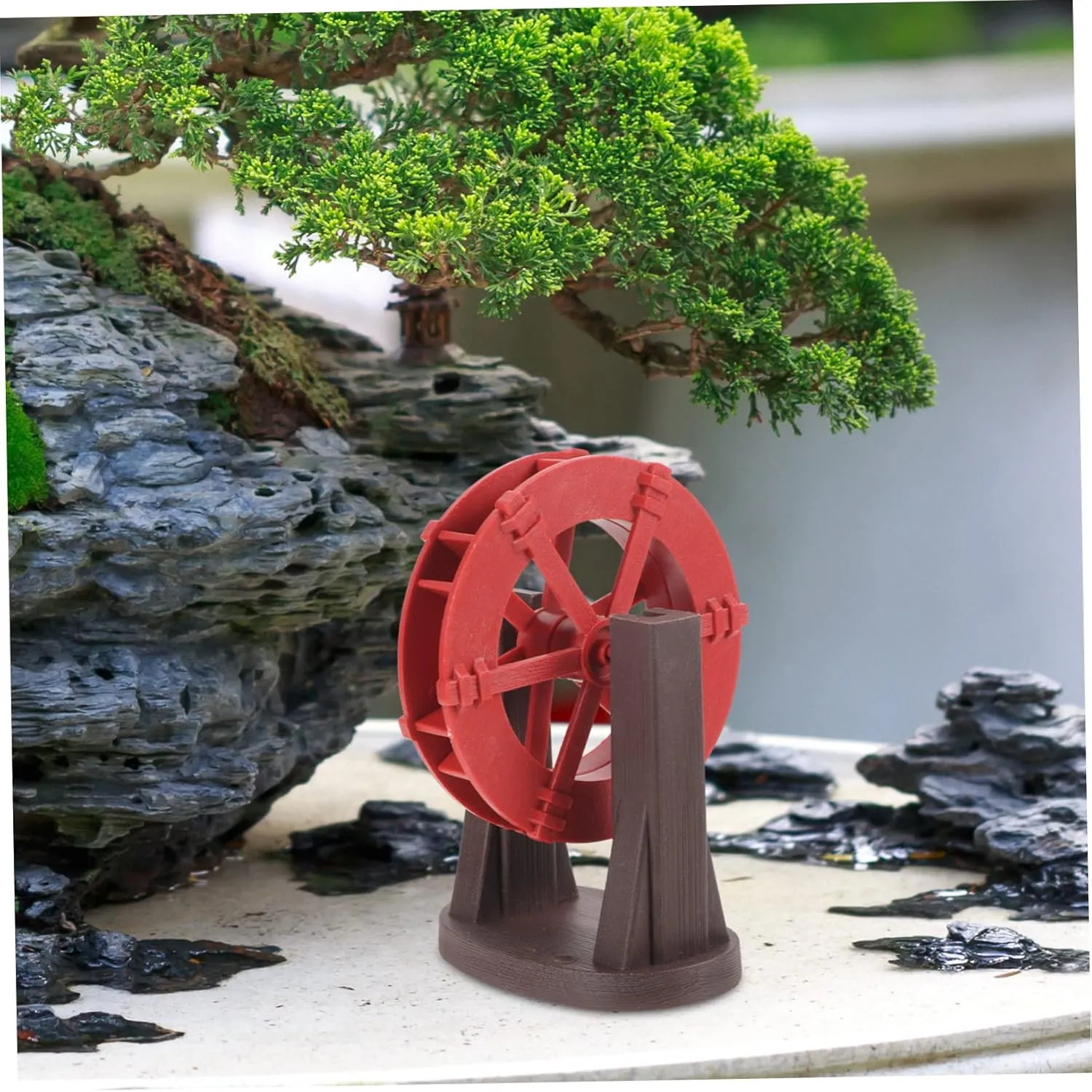 DIY Replacement Water Wheel for Fountain Elegant Resin Decor for Home and Garden