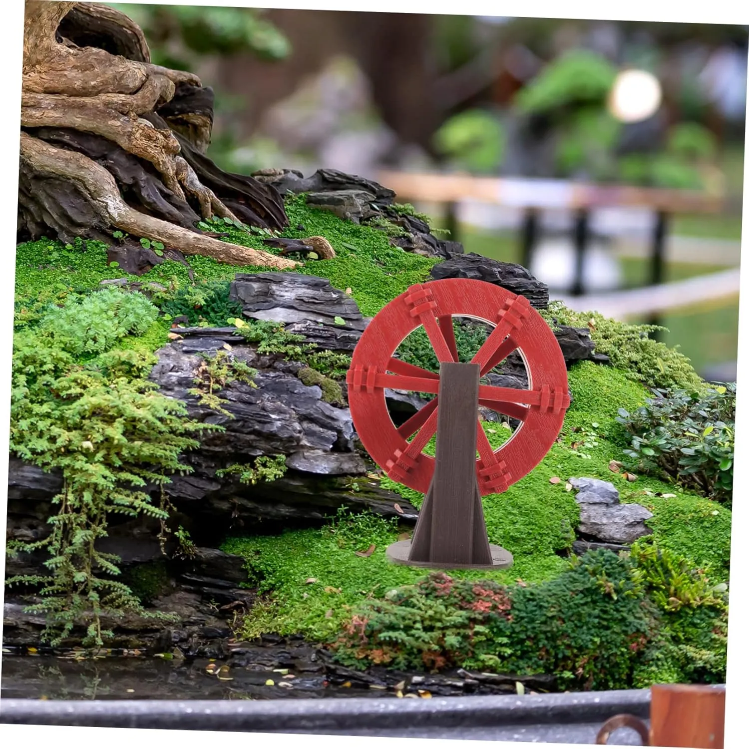DIY Replacement Water Wheel for Fountain Elegant Resin Decor for Home and Garden