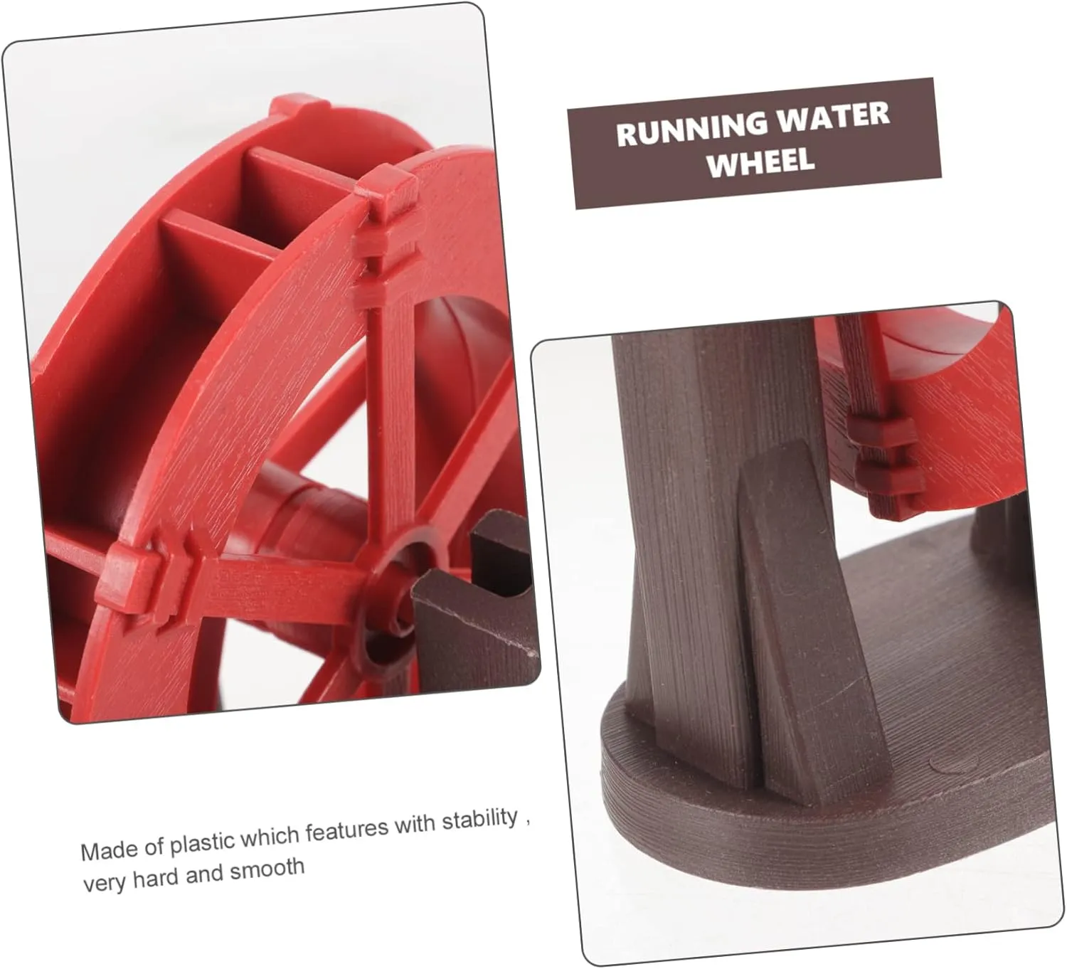 DIY Replacement Water Wheel for Fountain Elegant Resin Decor for Home and Garden