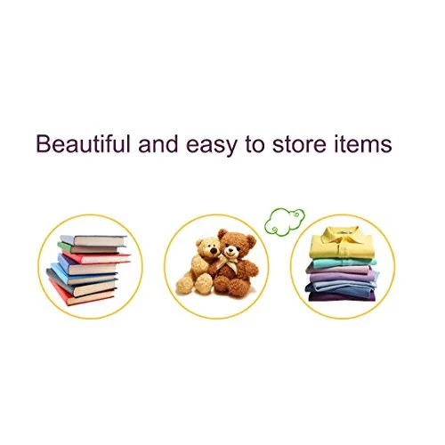 DODYMPS Foldable Animal Canvas Storage Toy Box/Bin/Cube/Chest/Basket/Organizer for Kids, 13 inch (Dinosaur)