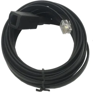 DONG 6-Pin Removable Separation Handheld Mic Extension Cable Cord for Yaesu FTM-100DR FTM-400DR FTM-400XDR 400DE 3200DR FT-7800 FT-8800 FT-1907 Radio - 3 Meters- 9.84 feet