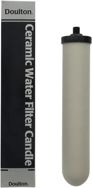 Doulton ¦ W9120562 ¦ 10" Sterasyl ¦ Authentic Drinking Water Ceramic Replacement Candle Element Filter ¦ 9204 ¦ White ¦ NSF Certified ¦ BSP Thread ¦