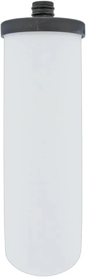 Doulton ¦ W9123085 ¦ Imperial 8 ½" ICP UltraCarb Ceramic Candle Filter ¦ Short Thread Element ¦ 1586 ¦ White ¦