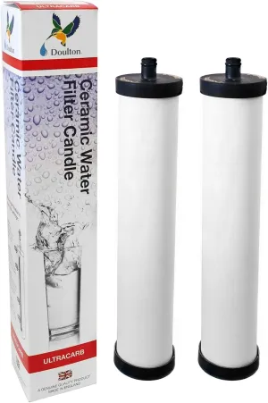 Doulton ¦ W9223031 ¦ UltraCarb SI Push Fit Drinking Water Filter with Scale Reduction. Compatible with Franke 03, 06 and Omni 4-in-1 Boiling Tap, Qettle 08, Carron Phoenix CP08 ¦ 1595 ¦