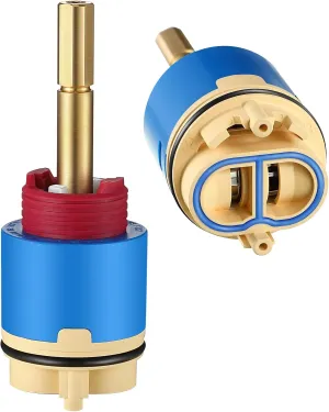 Dreyoo Replacement for 10670 Shower Cartridge Compatible with Aquasource/Glacier Bay, Single Handle Shower Faucet Cartridge Replacement for Hl-40 for Hot Cold Water Shower/Tub Faucet Shower Cartridge