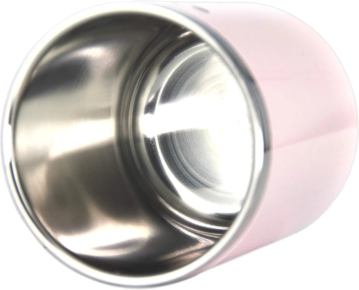 Drinco- 10oz Stainless Steel Tumbler, Vacuum Insulated Tumbler Whiskey Glass, Rocks Glass, GULT (10oz Whiskey Tumbler, Pale Pink)