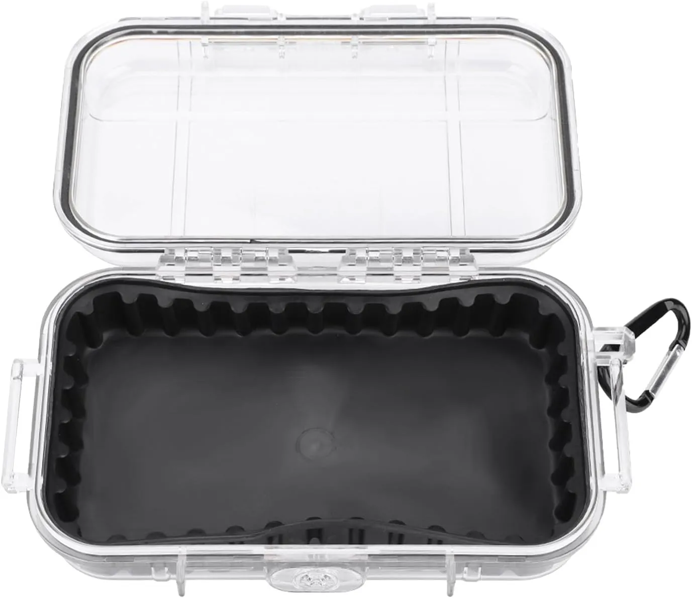 Dry Box Waterproof, 1PCS Dry Storage Box, ABS Dry Box for Boat Inner Rubber, Waterproof Small Dry Box with Stainless Steel Fitting for Outdoors Camping Fishing
