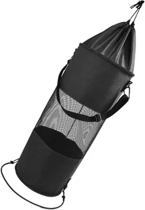 Durable Trash Can Portable Hanging Garbage Storage Pouch for Outdoor Activities Washable Rubbish Bin for Fishing Camping and Boating Container