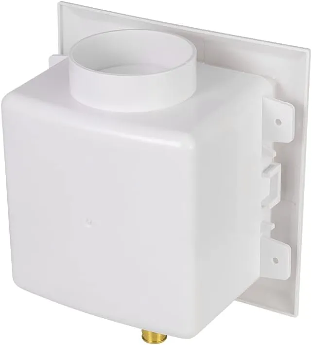 EFIELD Universal Ice Maker Box,1/2-Inch Pex-A Expansion Inlet Connection with Installed 1/4-Turn Ball Valve(Expansion Pex-A with Copper Arrestor)
