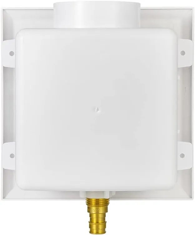 EFIELD Universal Ice Maker Box,1/2-Inch Pex-A Expansion Inlet Connection with Installed 1/4-Turn Ball Valve(Expansion Pex-A with Copper Arrestor)