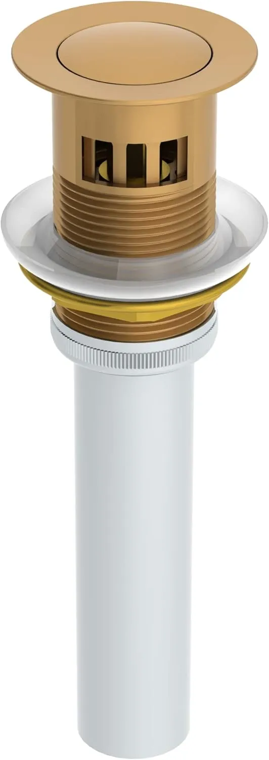 Elm 4 in. Centerset Two-Handle Bathroom Faucet with Push Pop Drain in Brushed Bronze (1.0 GPM)