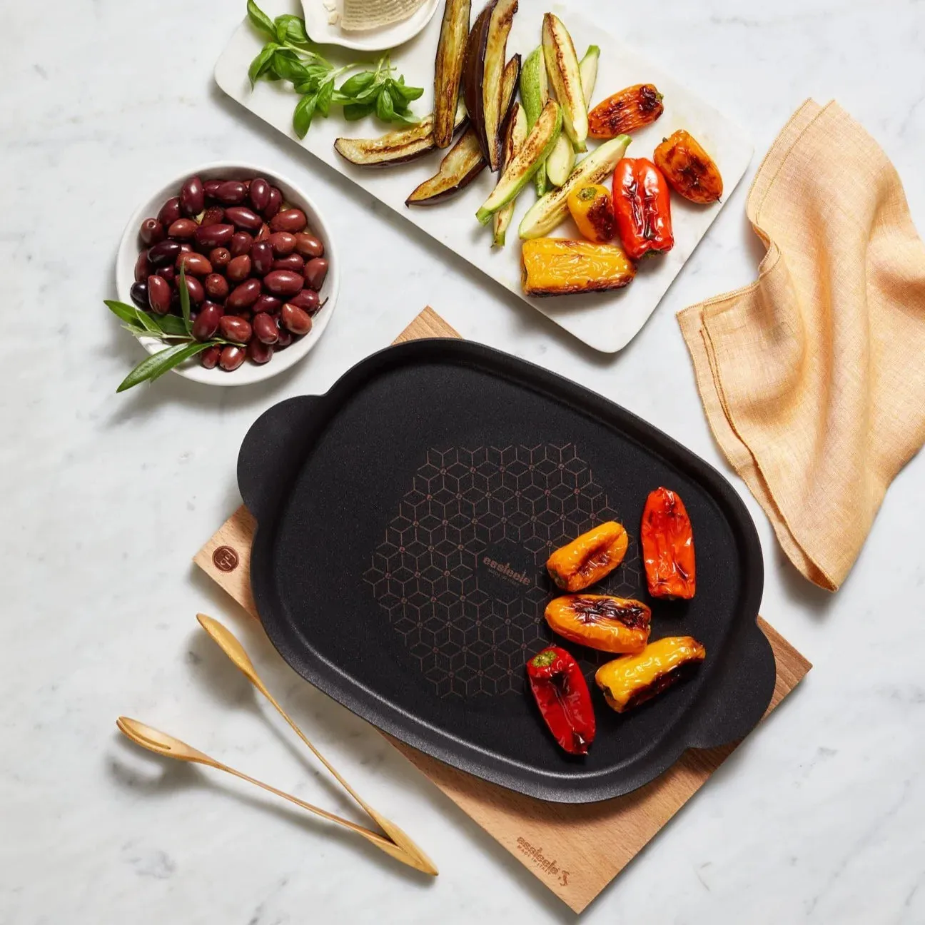 Essteele Per Salute Nonstick Induction Hot Plate - 33cm x 26cm