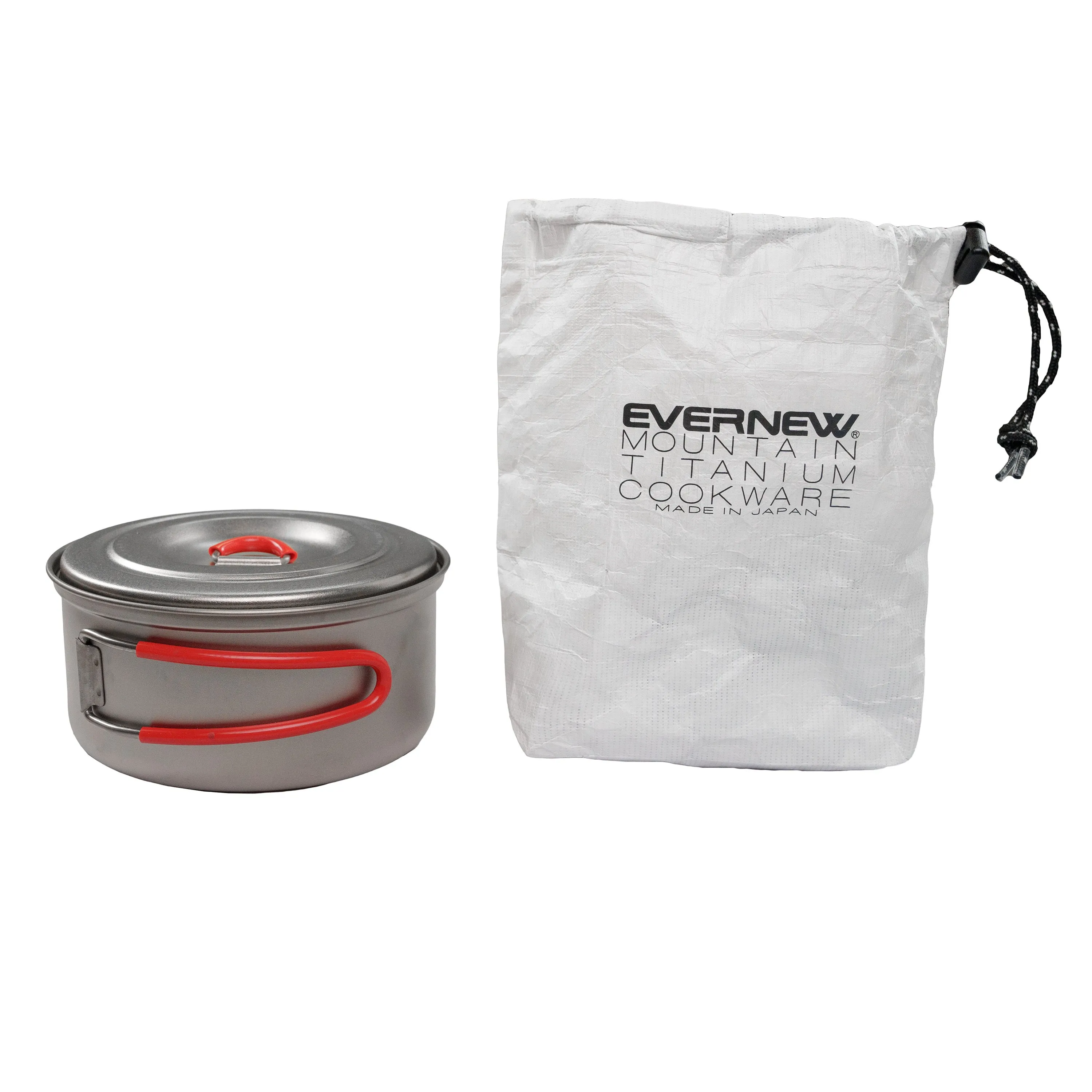 Evernew Titanium UL .6L Pot w/ Lid