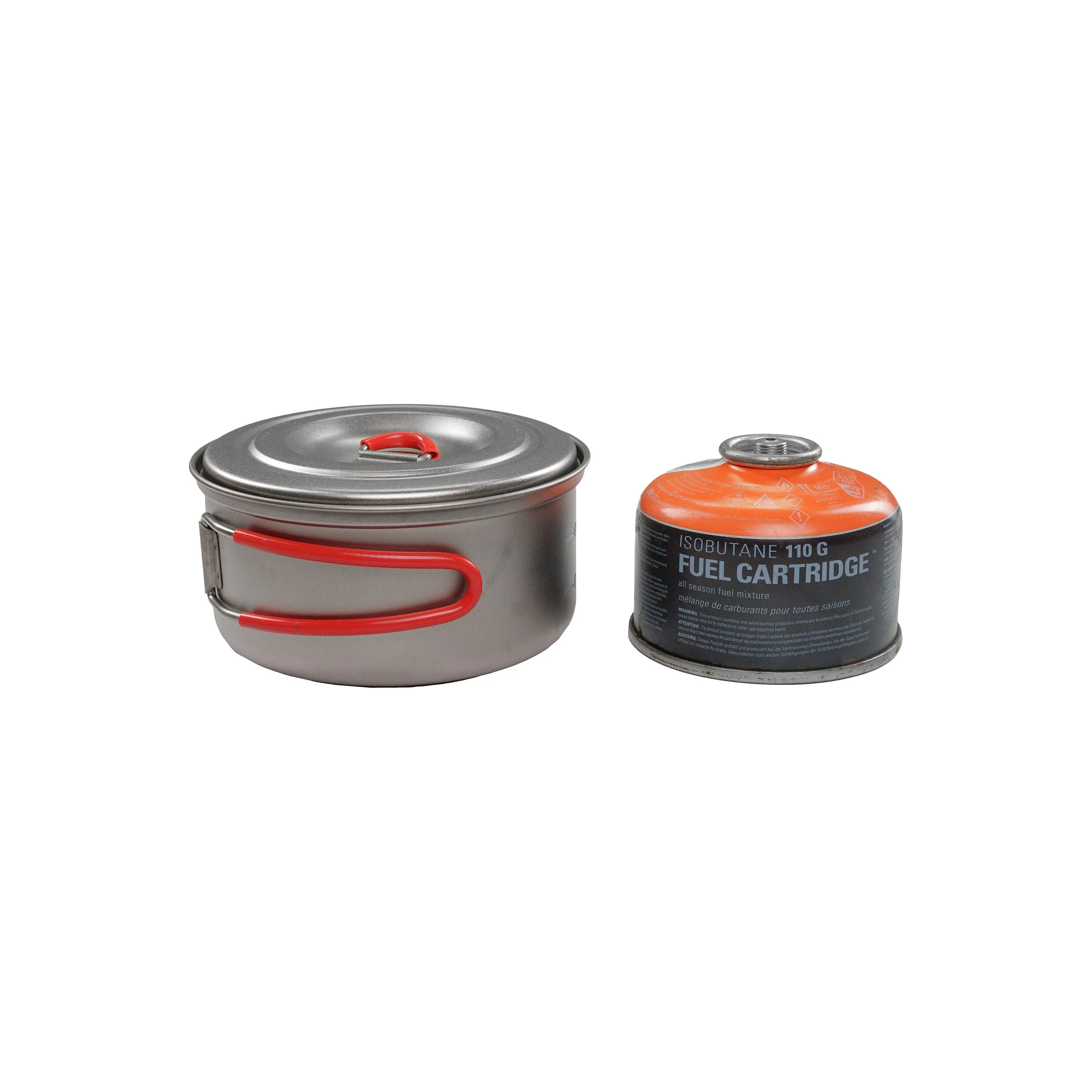 Evernew Titanium UL .6L Pot w/ Lid