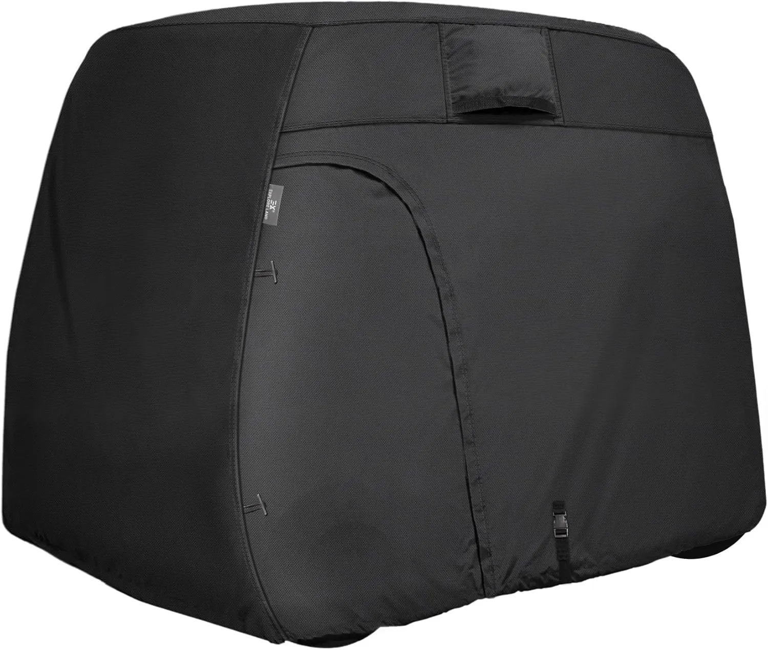 Explore Land 600D Waterproof Golf Cart Cover Universal Fits for Most Brand 2/4/6 Passenger Car (3 Sizes Option)