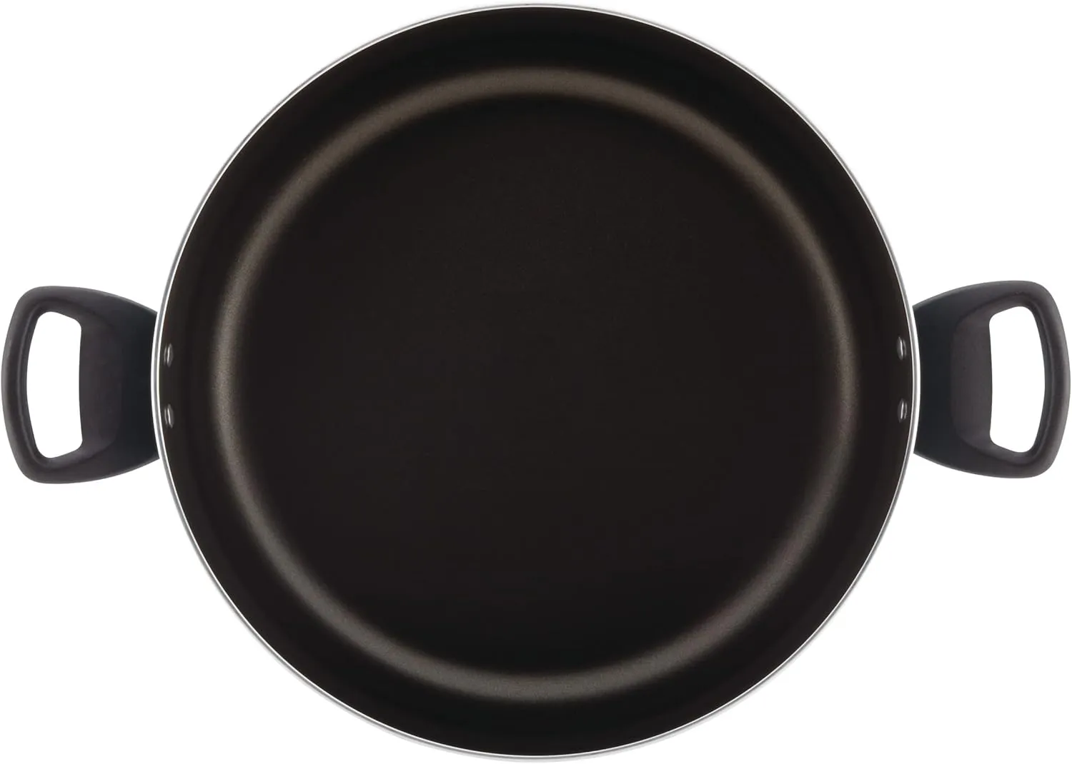 Farberware Cookware Nonstick Stockpot with Lid, 10.5 Quart-Black
