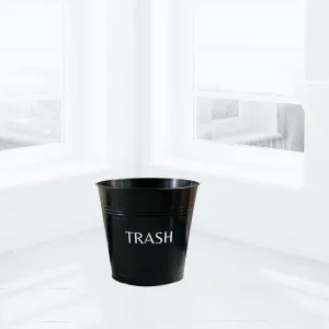 Farmhouse Trash Can, 3 Gallon Trash Bin, Trash Can, Garbage Bin, Metal Trash Can, Bathroom Bin