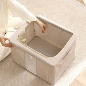 FaSoLa Foldable Storage Box - Grey, 66L