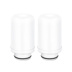 Faucet water filter element, Faucet water purifier element, Water filter taps cartridge, Ceramic filter replacement, (Faucet water filter cartridge x 2)
