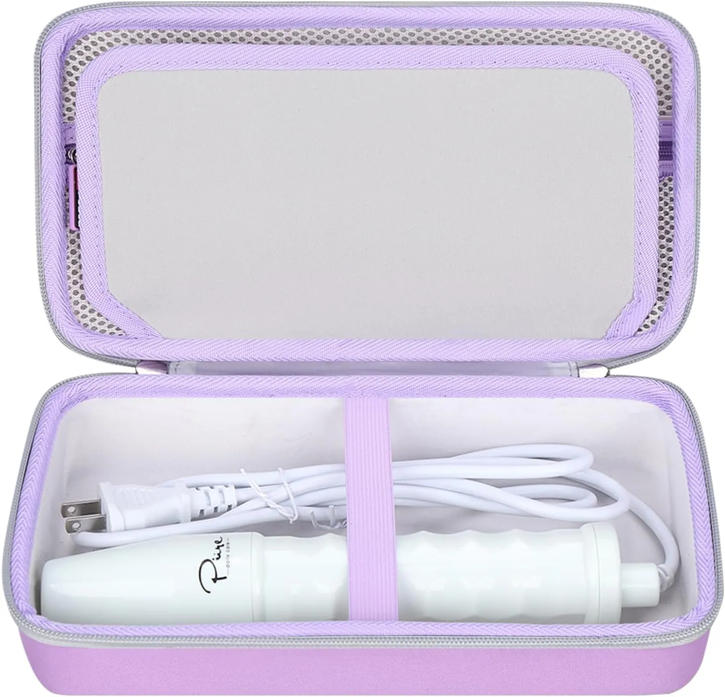 FBLFOBELI Hard Storage Case Compatible with NuDerma/for Houzzi/for Signstek/for APREUTY/for FAZJEUNE/for NewWay Professional Clinical Portable Handheld High Frequency Skin Wand Machine (Purple)