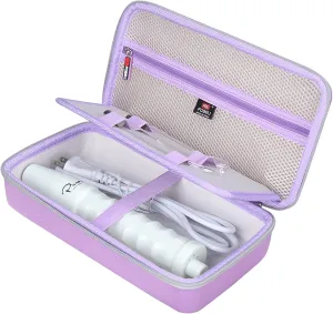 FBLFOBELI Hard Storage Case Compatible with NuDerma/for Houzzi/for Signstek/for APREUTY/for FAZJEUNE/for NewWay Professional Clinical Portable Handheld High Frequency Skin Wand Machine (Purple)