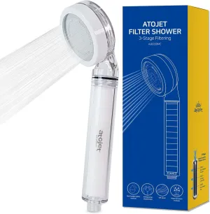 Filter Showerhead Inspired by Korea’s Beauty Culture – Pure Carbon Filters for Softer Skin & Smoother Hair | Carbon Composite Filter | Single Showerhead (AJ8200MC-SNG-1))