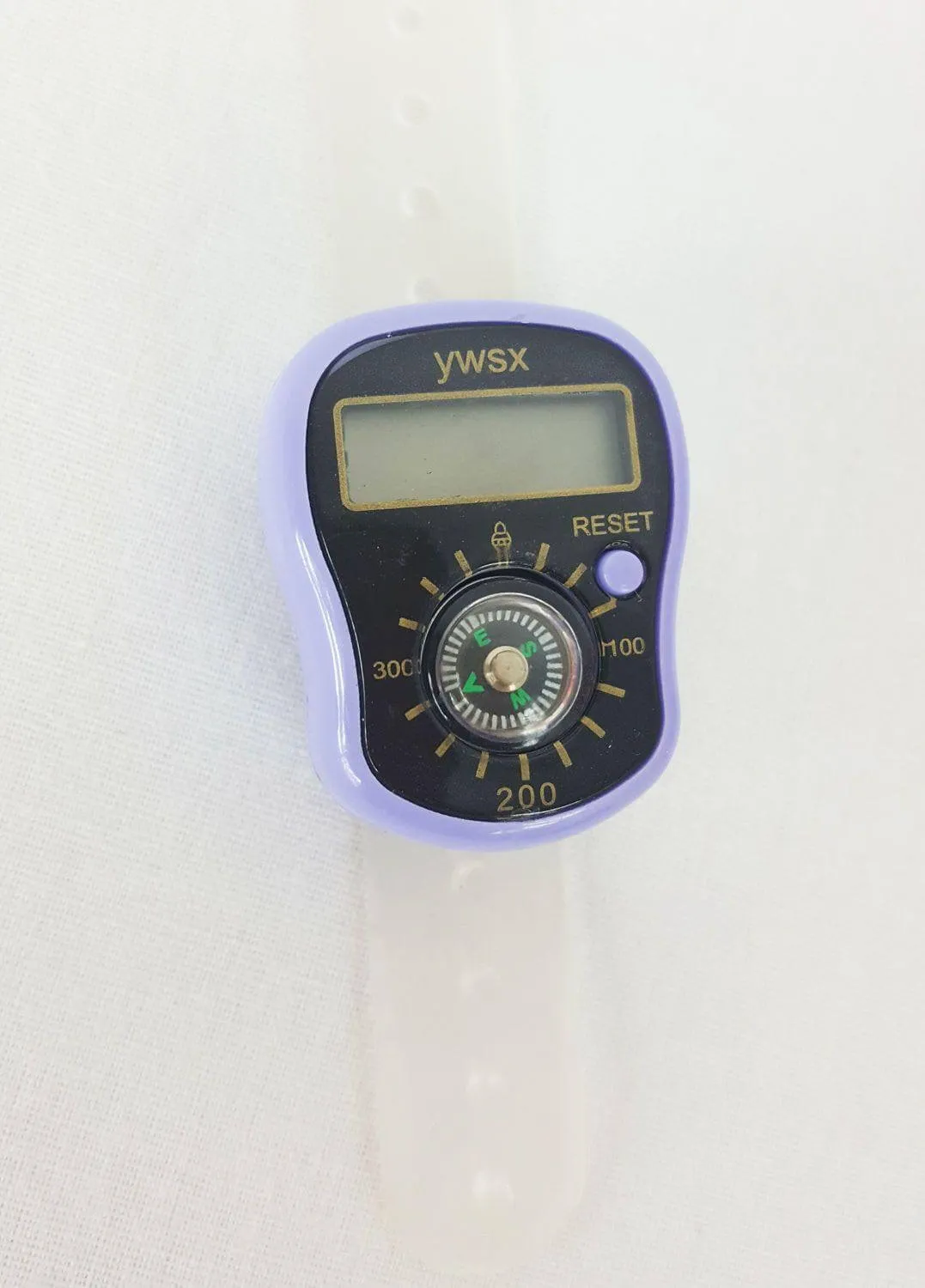 Finger Hand Held Digital 5-Digit LCD Tally Counter Tasbeeh   Compass