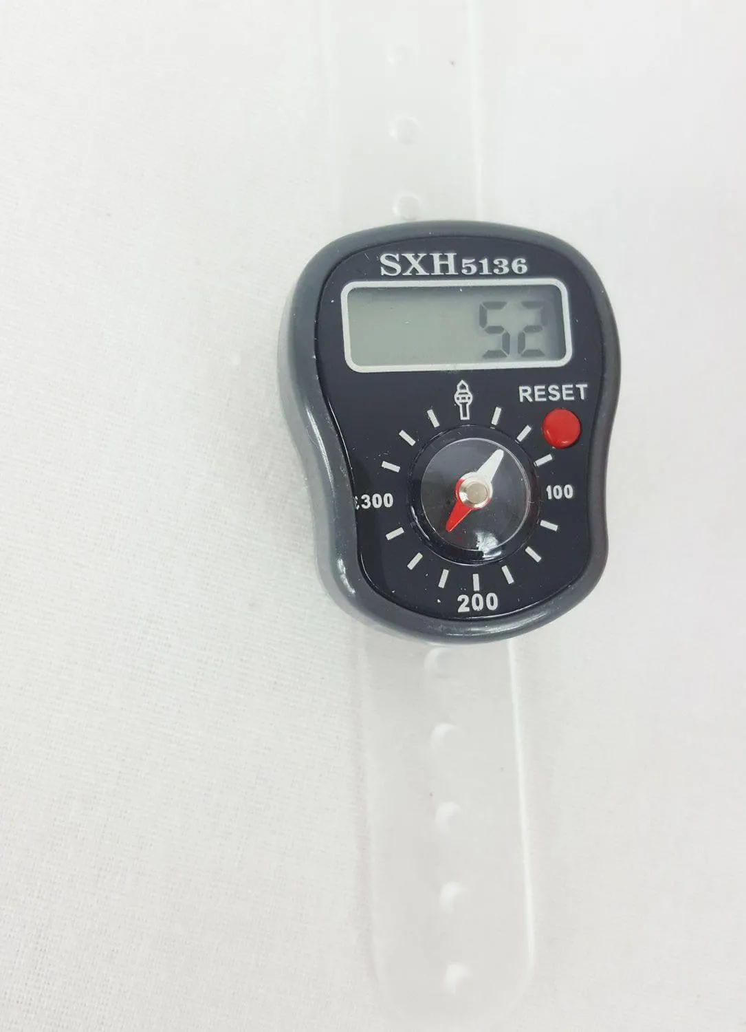 Finger Hand Held Digital 5-Digit LCD Tally Counter Tasbeeh   Compass