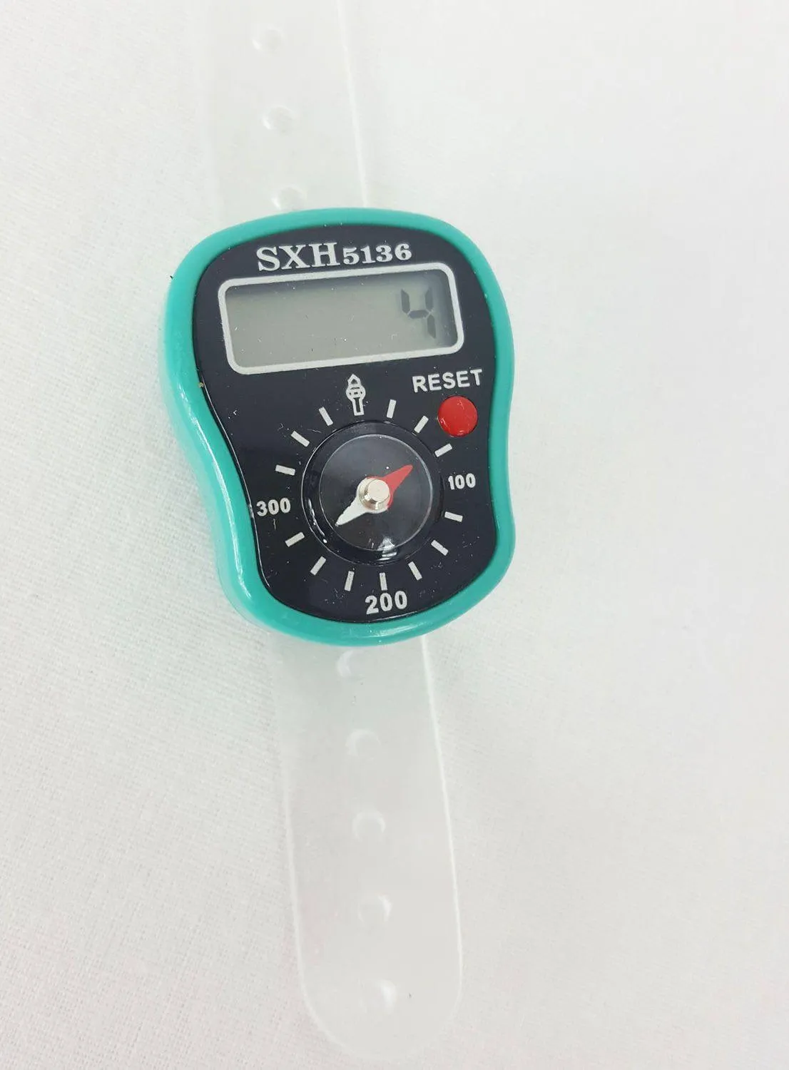 Finger Hand Held Digital 5-Digit LCD Tally Counter Tasbeeh   Compass
