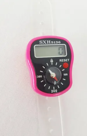 Finger Hand Held Digital 5-Digit LCD Tally Counter Tasbeeh   Compass