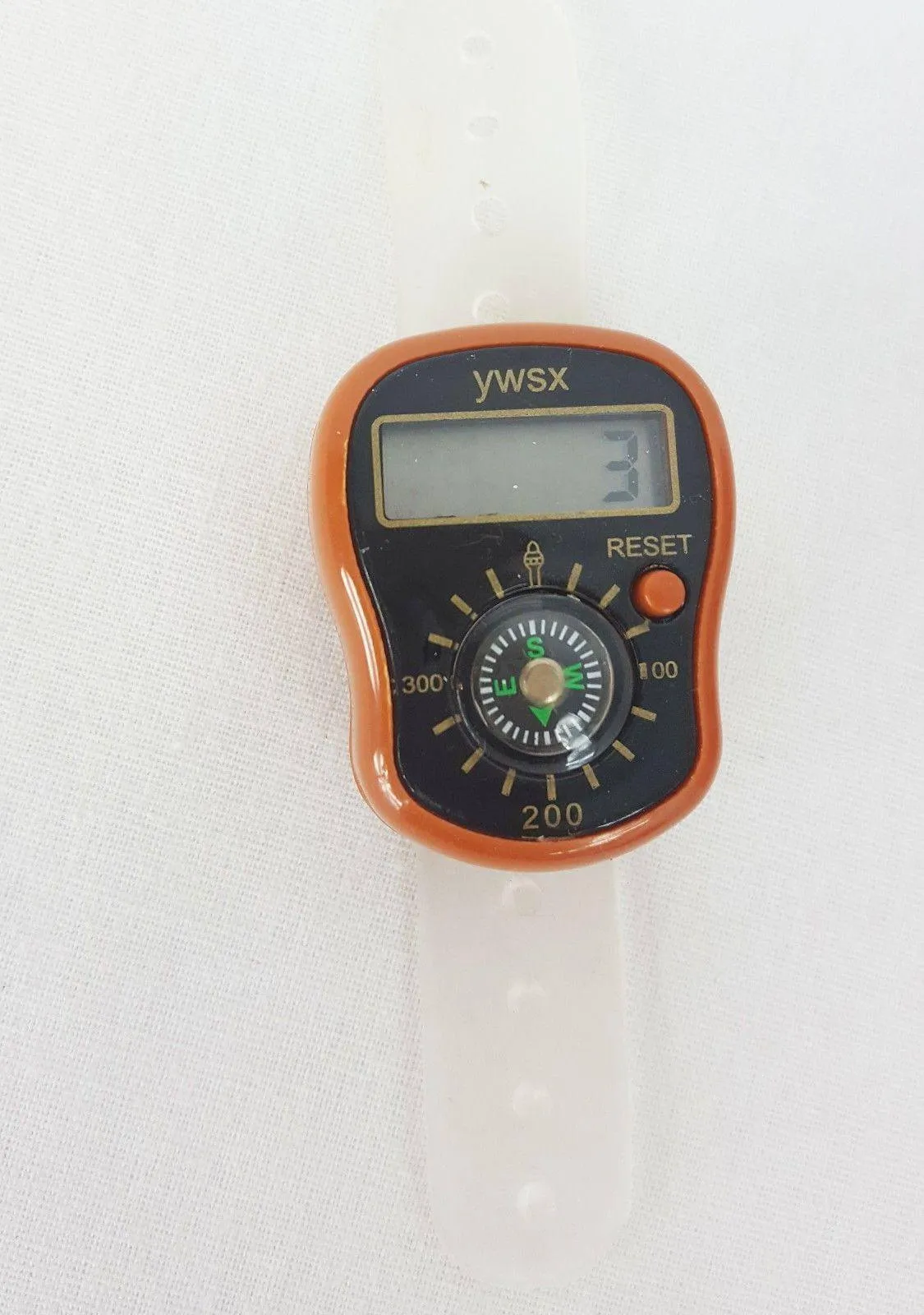 Finger Hand Held Digital 5-Digit LCD Tally Counter Tasbeeh   Compass
