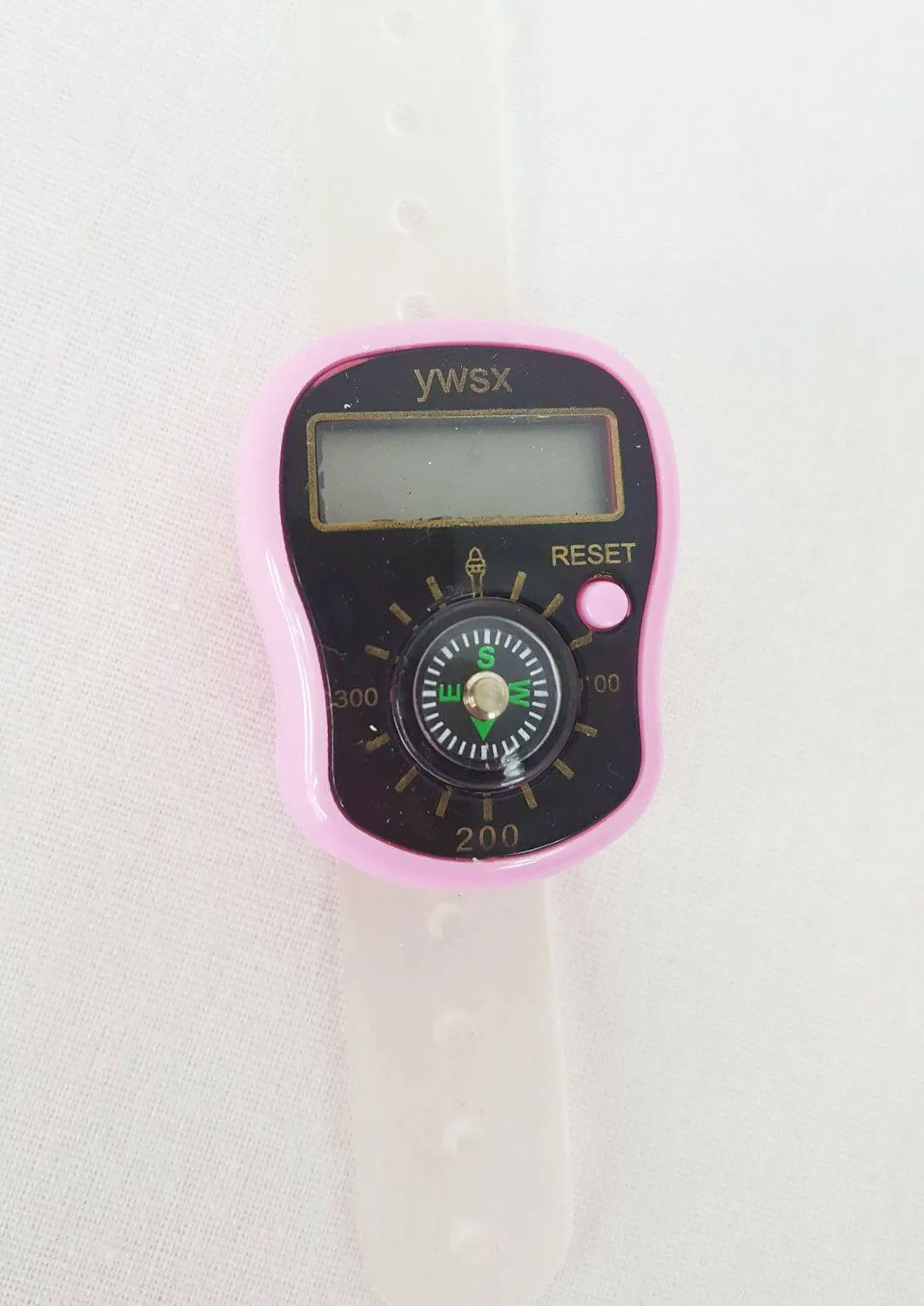 Finger Hand Held Digital 5-Digit LCD Tally Counter Tasbeeh   Compass