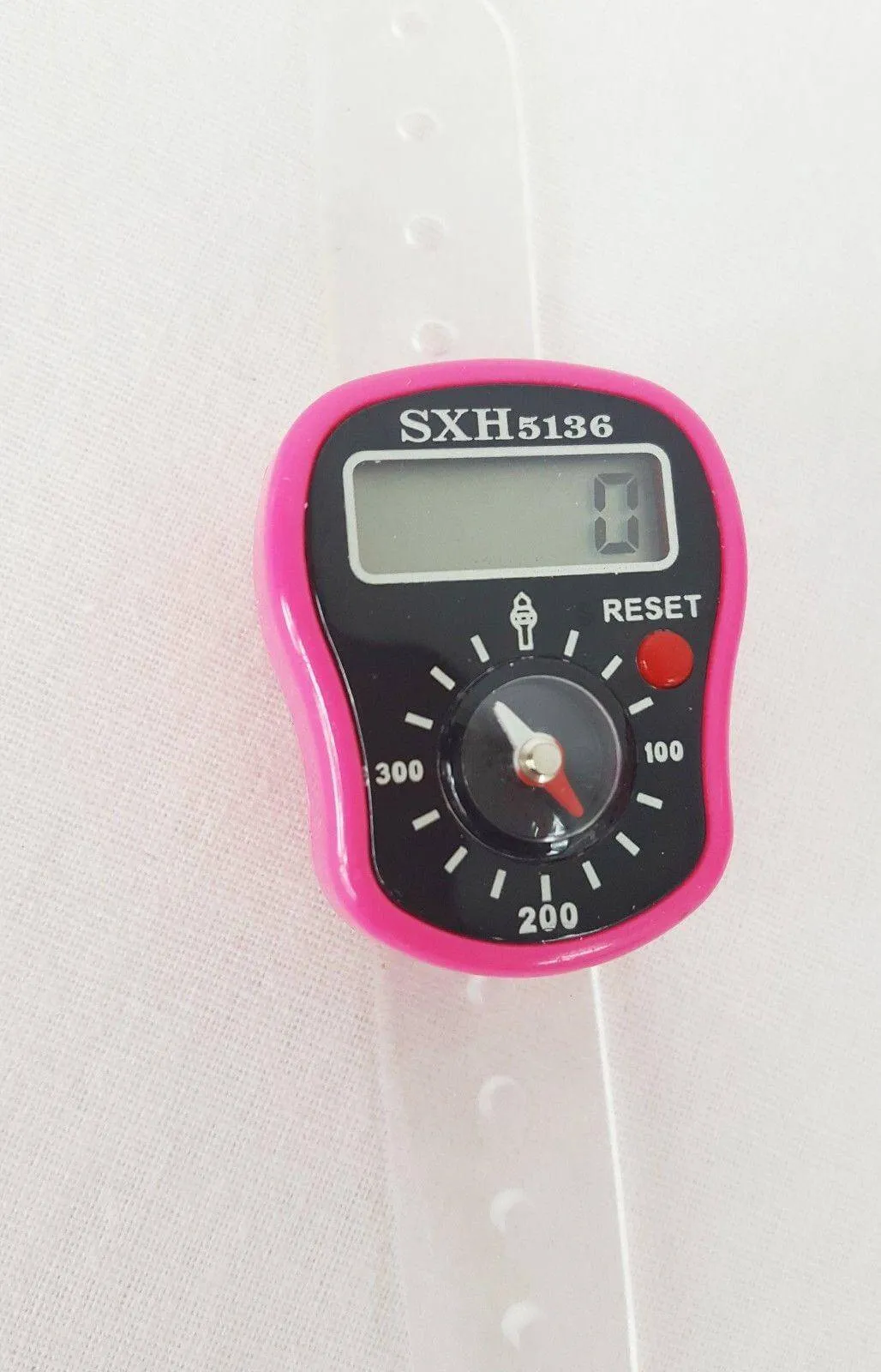 Finger Hand Held Digital 5-Digit LCD Tally Counter Tasbeeh   Compass