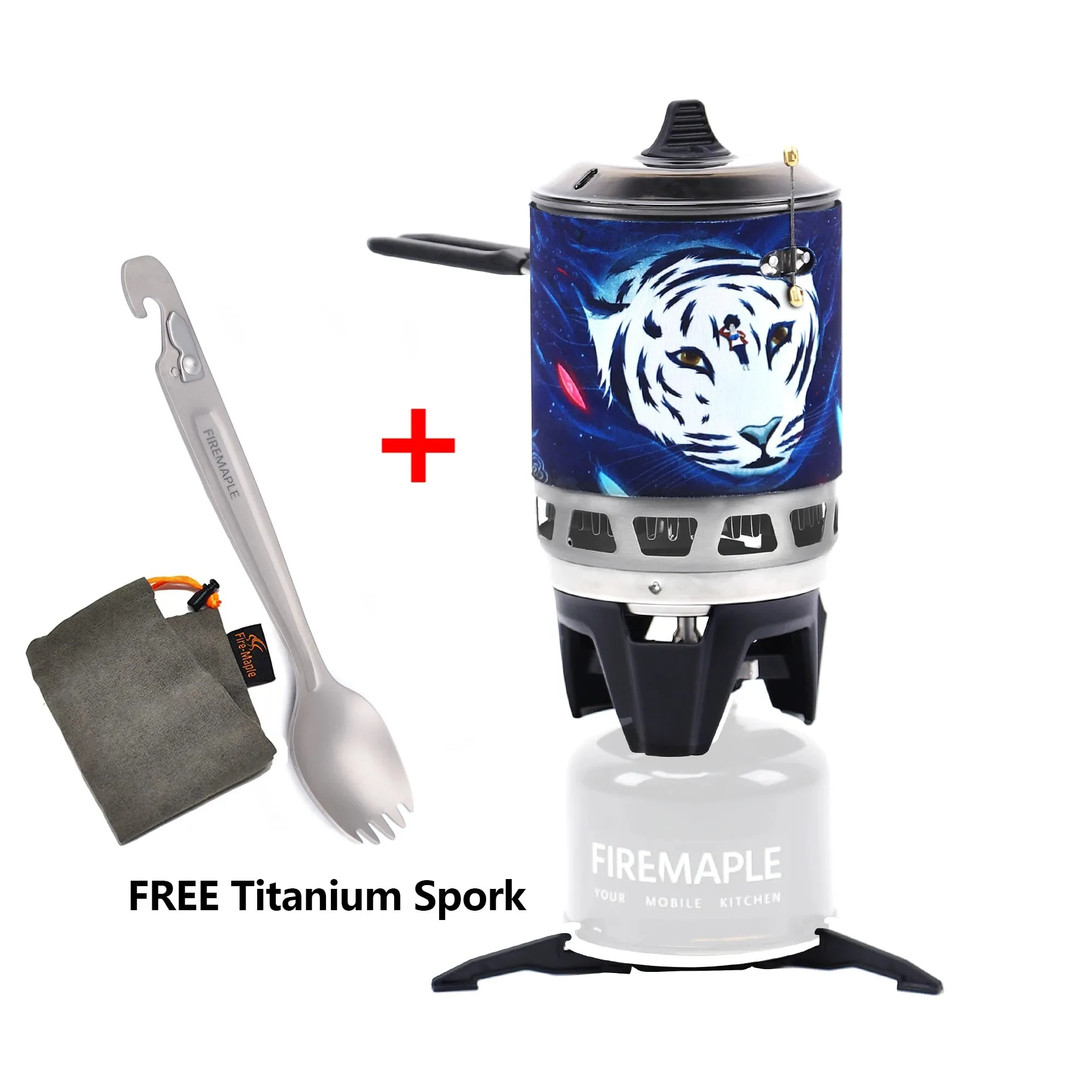 FIRE-MAPLE Fixed Star X3 – Compact & Efficient Camping Cooking System