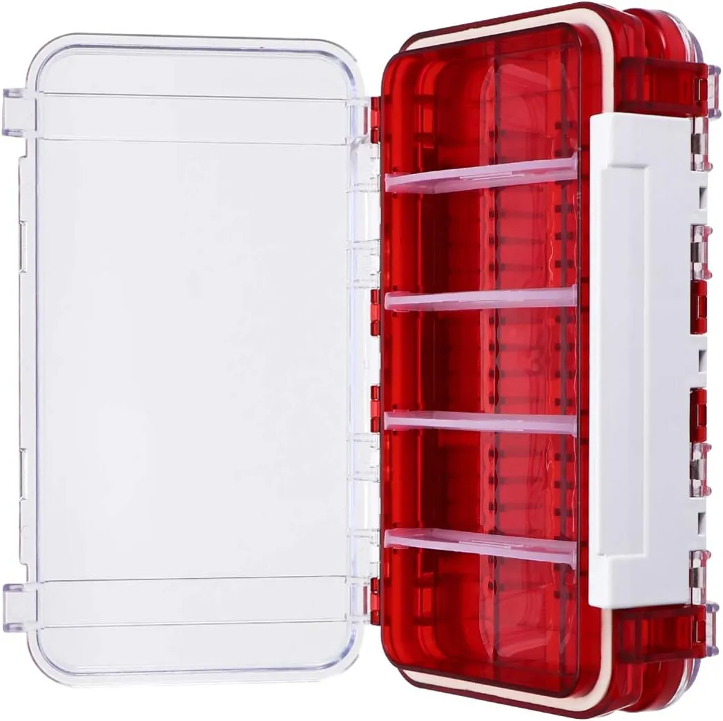 Fishing Lure Container Fishing Bait Container Saltwater Fishing Lures Swivels Fishing Tackle Clear