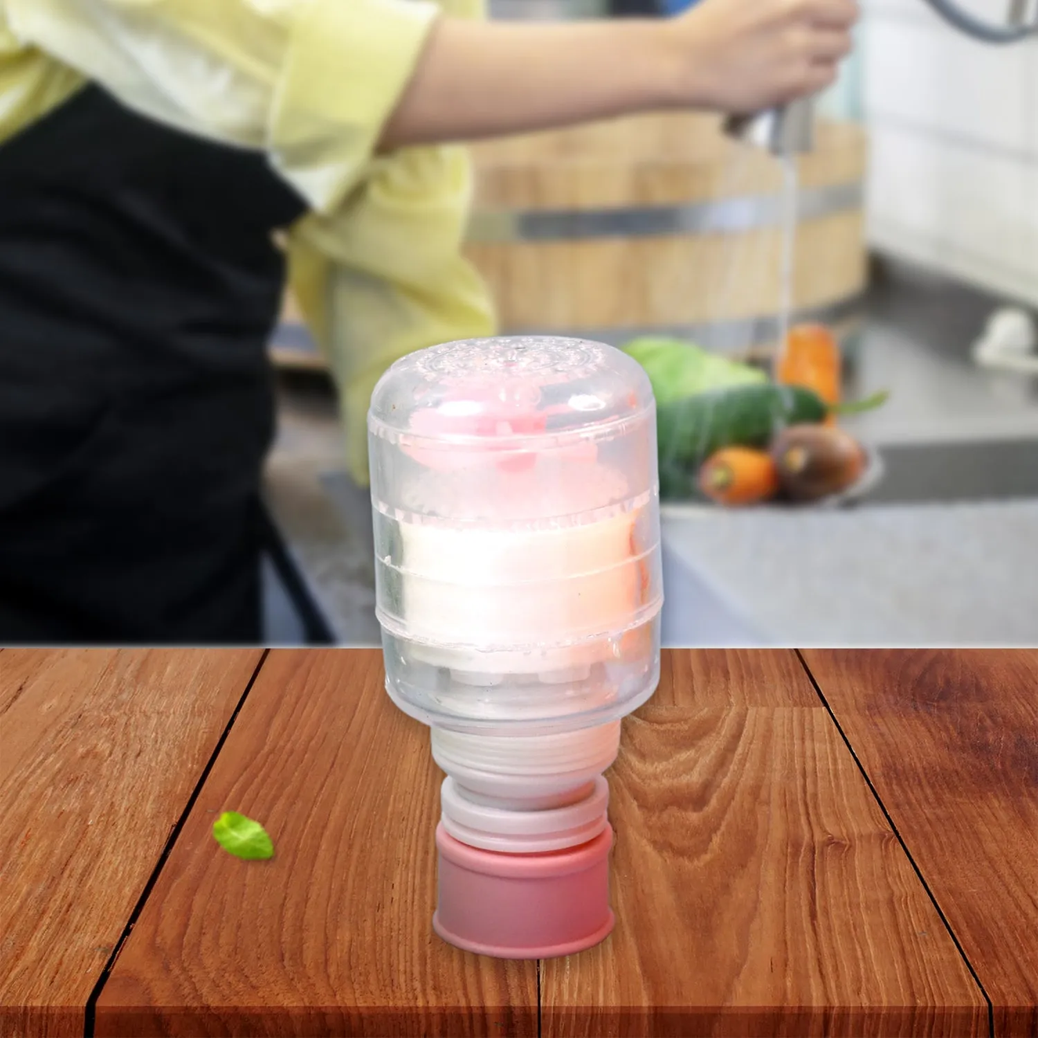 Flexible Plastic Faucet Extender (1 Pc)