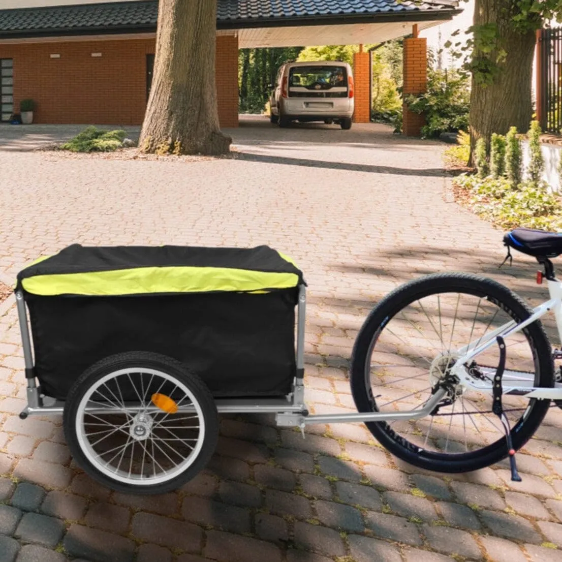 Foldable Bicycle Cargo Wagon Trailer