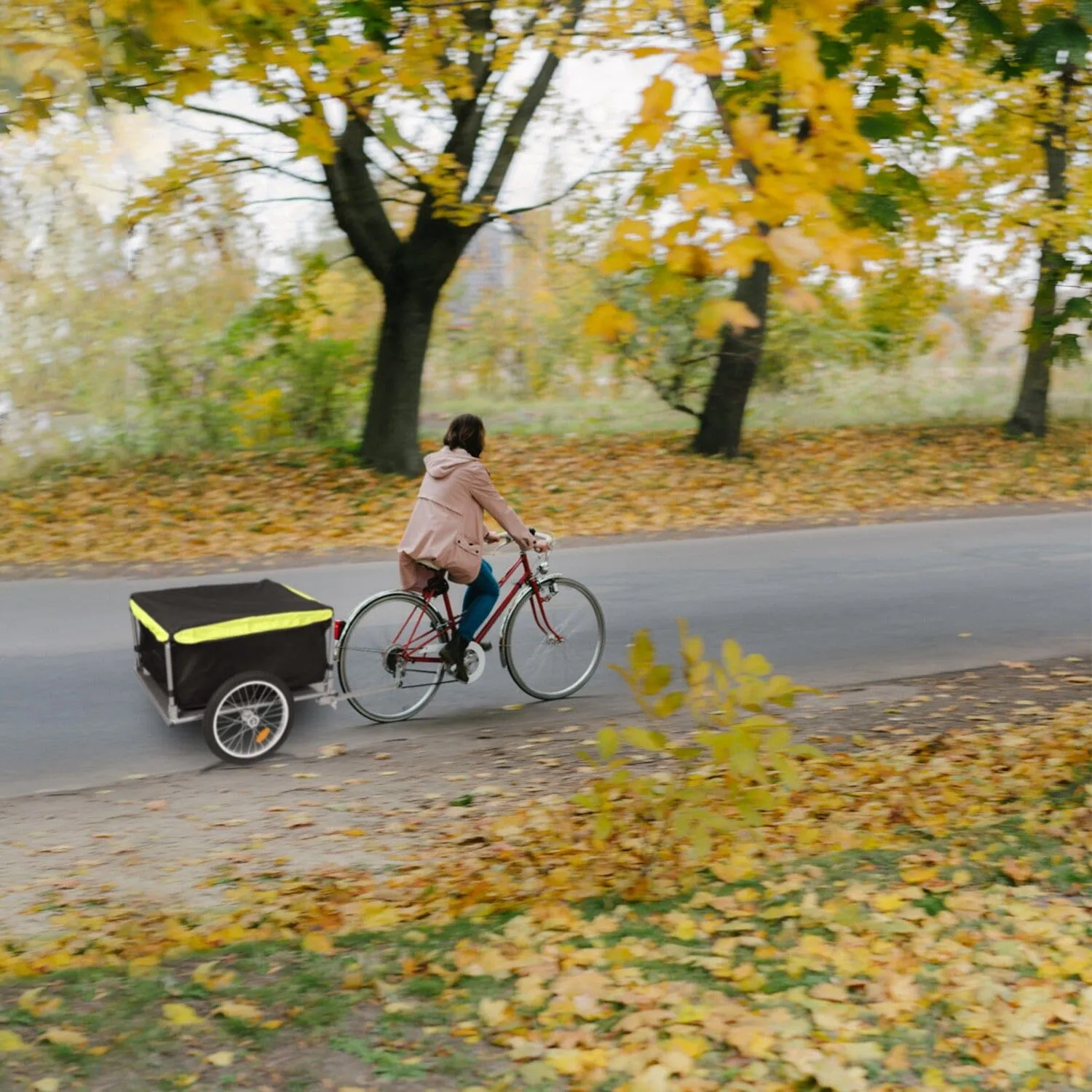 Foldable Bicycle Cargo Wagon Trailer