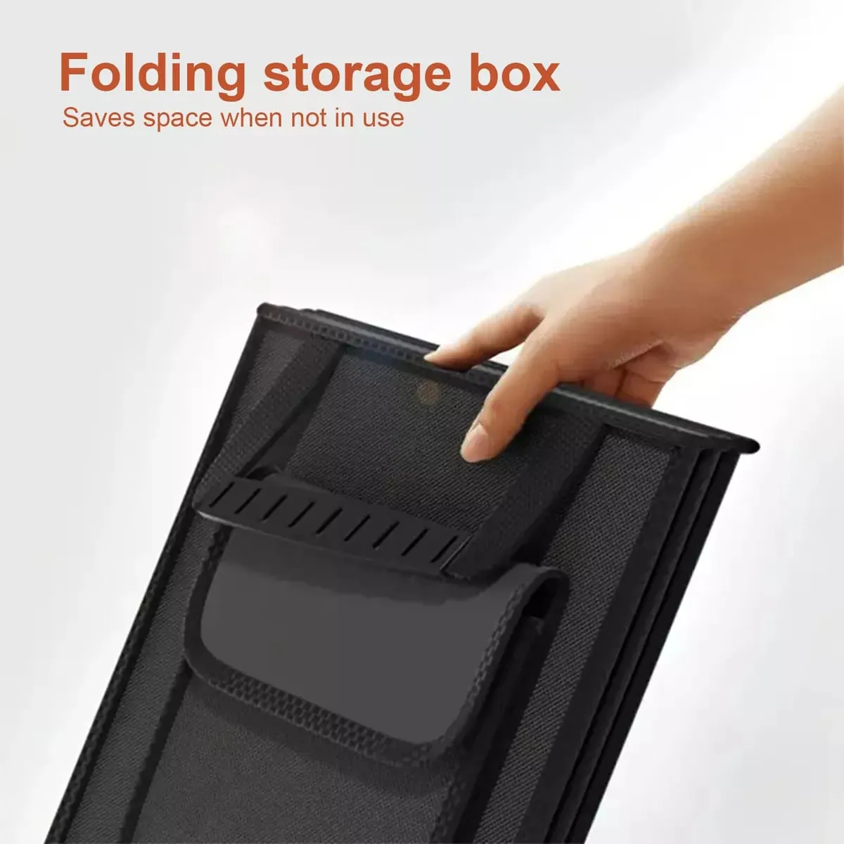 Foldable Car Storage Box, Car Trunk Organizer Bag, Camping Storage Bin