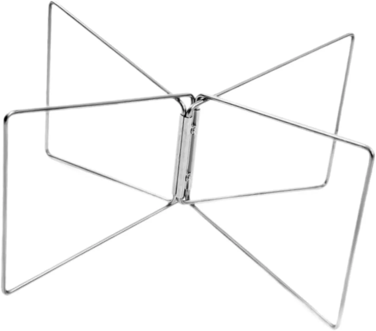 Foldable Cooler Stand Suitcase Rack Metal Stable Compact Portable Stainless Steel Ice Box Holder for Household Picnic Camping