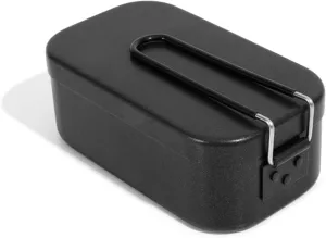Foldable Handle Lunch Box for Hiking and Picnics Outdoor Tableware Lunch Pots Multiple Use Aluminum Alloy Cooking Pots
