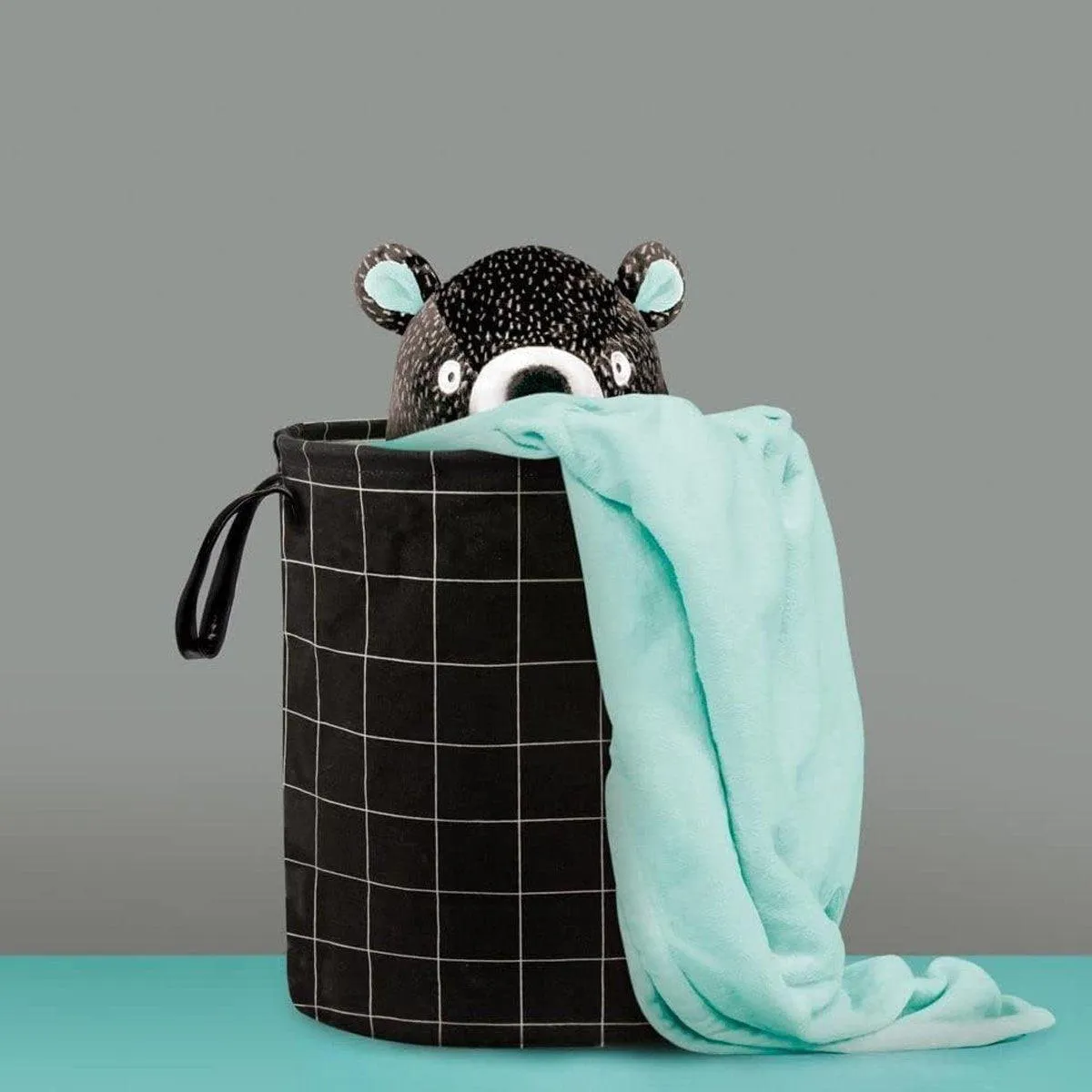 Foldable Laundry Basket Dirty Clothes Hamper Toy Storage Organizer Storage Bin