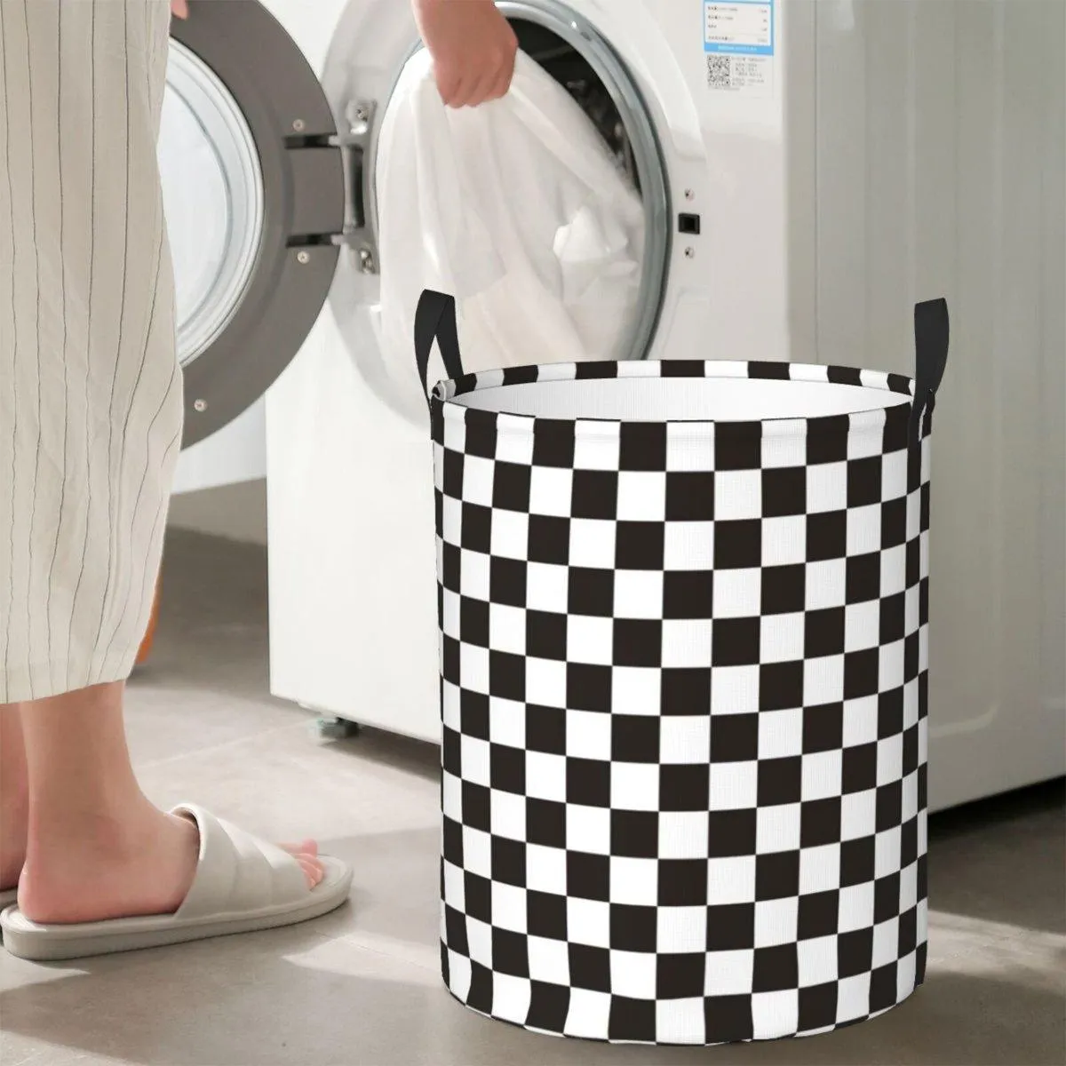Foldable Laundry Basket Dirty Clothes Hamper Toy Storage Organizer Storage Bin