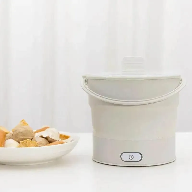 Foldable Mini Electric Cooker - Multifunction Hot Pot 220V